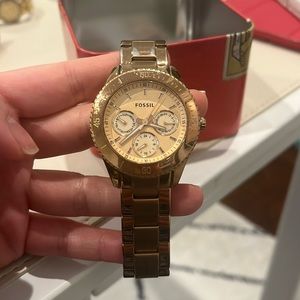 Fossil Rose Gold Watch
